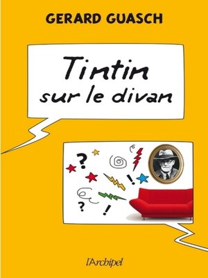 cover image of Tintin sur le divan